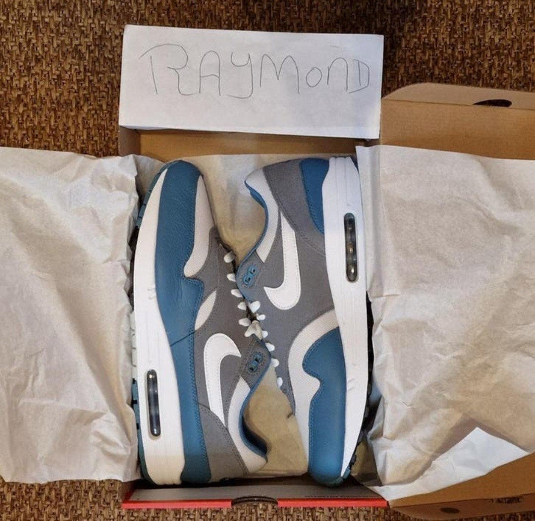 Nike air max 1 noise aqua Maat 46 DS, Kleding | Heren, Nike air max, Overige kleuren, Nieuw, Ophalen of Verzenden