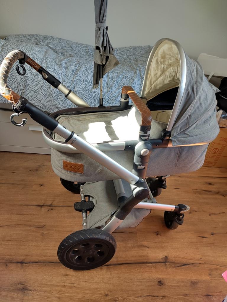 Joolz kinderwagen met extra wiel en accessoires, Kinderen en Baby's, Kinderwagens en Combinaties, Gebruikt, Combiwagen, Verstelbare duwstang
