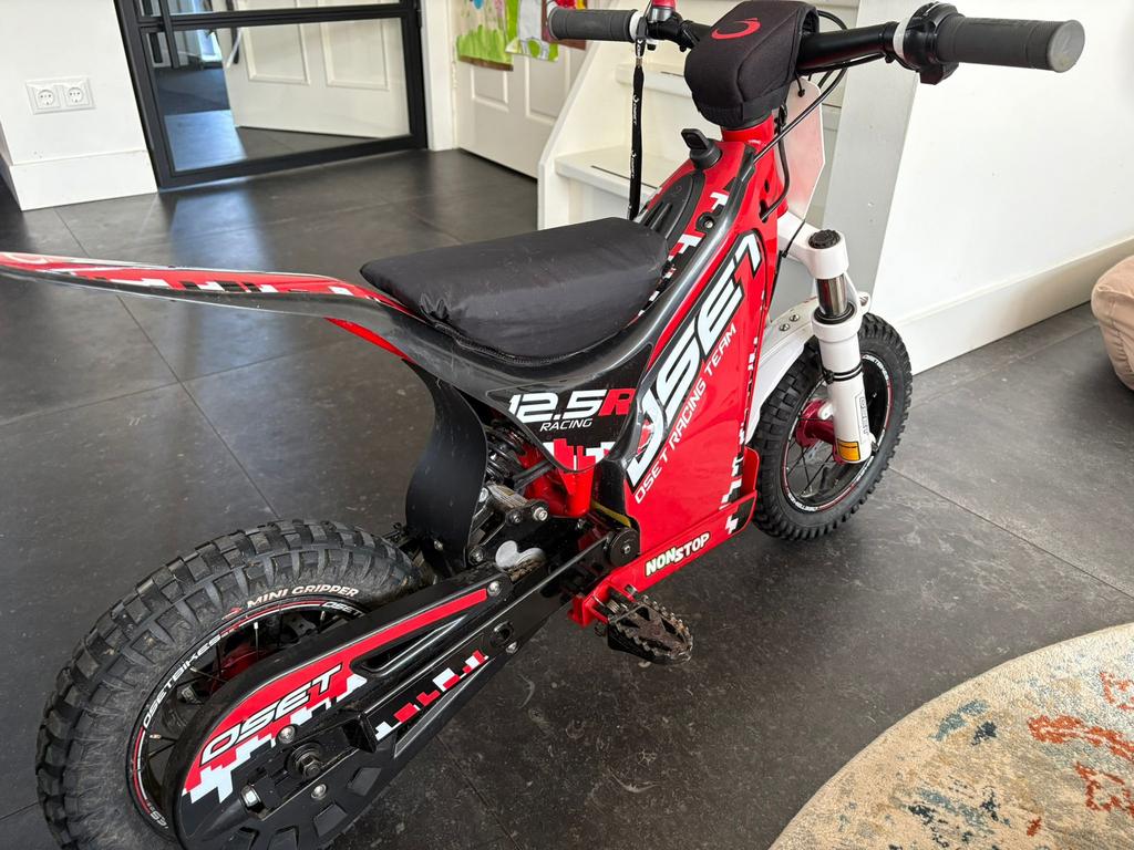 Oset 12.5r voor de allerkleinsten (minibike/pw50), Ophalen, Gebruikt, Schijfrem, Overige typen