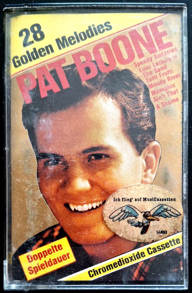 CASSETTE  PAT BOONE - 28 Golden Melodies, Ophalen of Verzenden, Gebruikt, Pop, 1 bandje