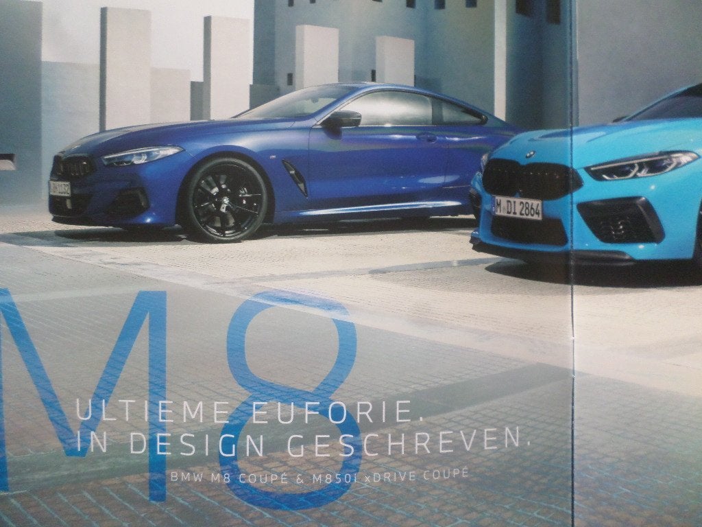 BMW M8 Coupe 2022 Brochure, Ophalen of Verzenden, Zo goed als nieuw, BMW