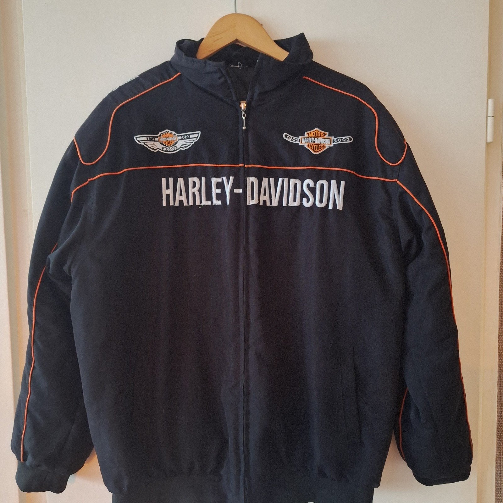 Harley-Davidson 100th Anniversary jas 2XL, Zwart, Overige maten, Ophalen of Verzenden, Zo goed als nieuw