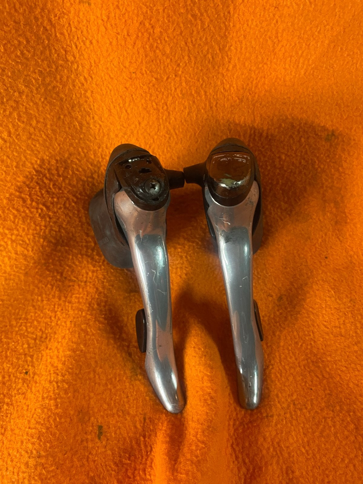 Shimano ST-5510 105 STI Shifters - 2x9 Speed, Gebruikt, Verzenden, Overige typen, Aluminium