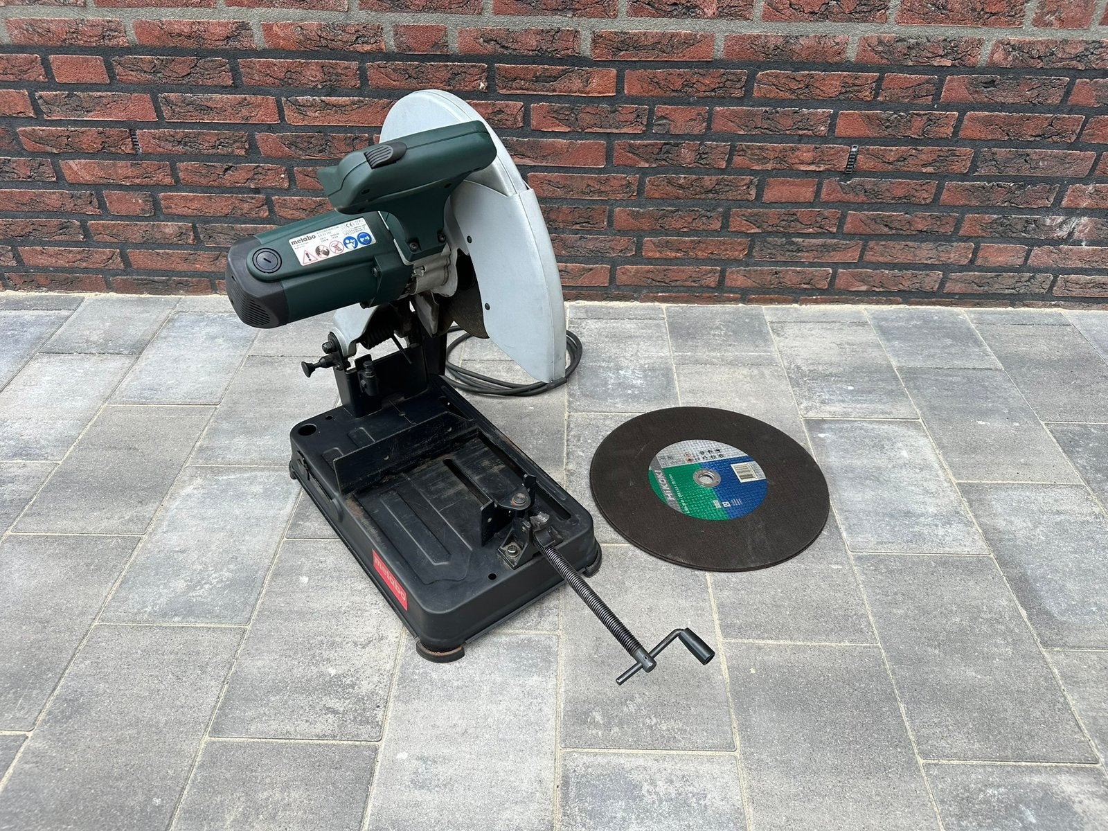 Metabo CS 23-355 Afkortslijper / Doorslijpmachine 2300W, Ophalen, Zo goed als nieuw, 1200 watt of meer, 70 mm of meer