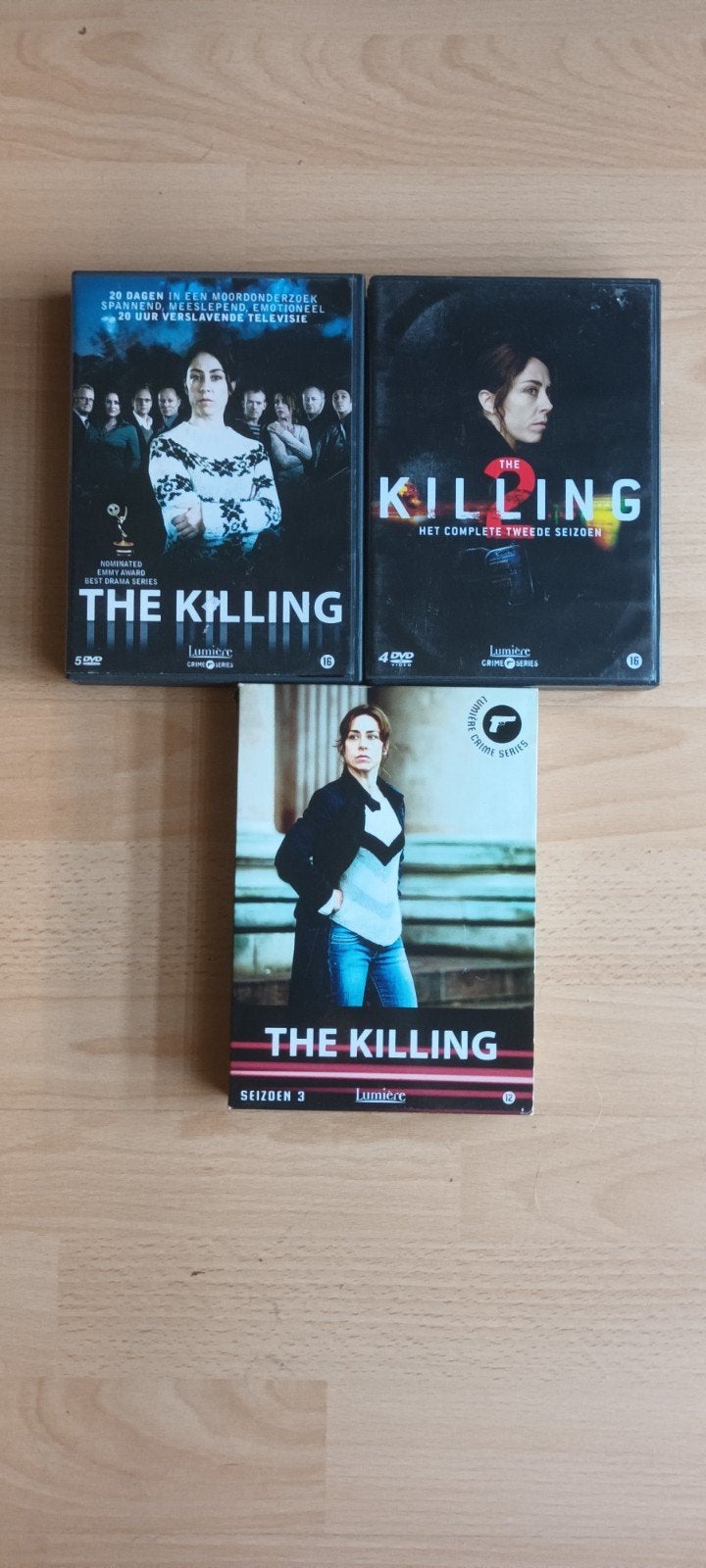 The Killing Complete Serie Seizoen 1, 2 en 3 DVD Boxset, Cd's en Dvd's, Engels, Vanaf 16 jaar, Misdaad, Ophalen of Verzenden