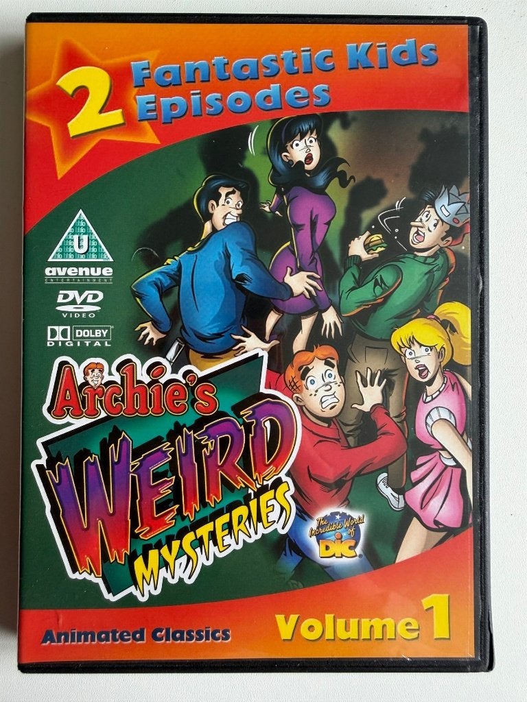 Archie's Weird Mysteries: Animated Classics - Volume 1 DVD |, Alle leeftijden, Ophalen of Verzenden, Zo goed als nieuw, Amerikaans