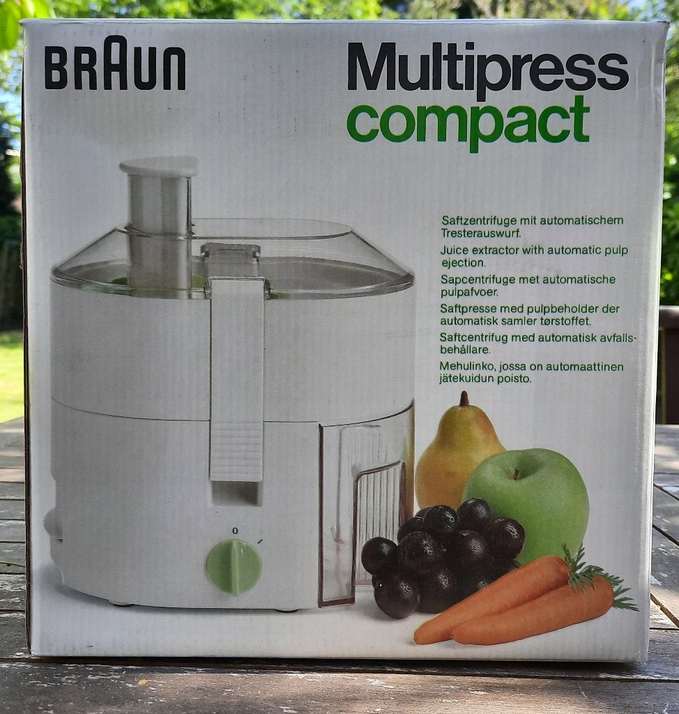 Braun sapcentrifuge, Ophalen of Verzenden, Gebruikt, Elektrisch, Sapcentrifuge