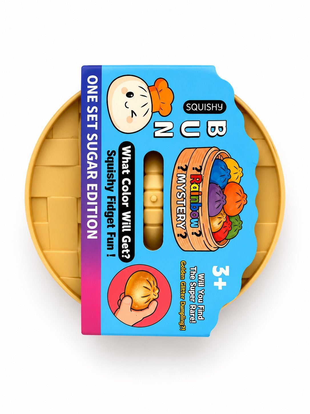 Squishy Bun Mystery Fidget Speelgoed - Sugar Edition, Ophalen of Verzenden, Nieuw, Jongen of Meisje