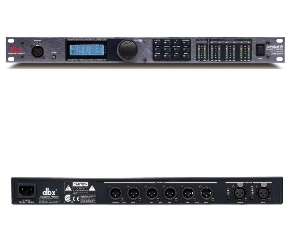 DBX Driverack PA - Gebruikte PA-processor, Verzenden, Gebruikt, P.A.