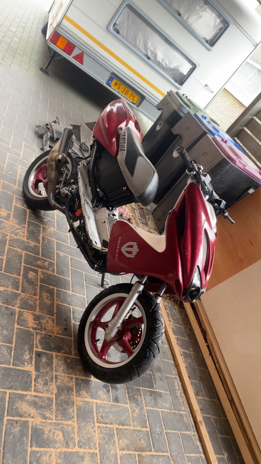 Yamaha aerox 70cc, Ophalen of Verzenden, Zo goed als nieuw, Tweetakt, Aerox