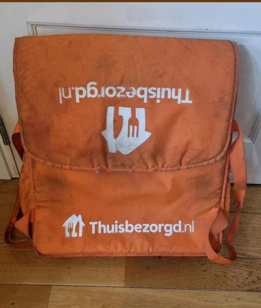 Thuisbezorgd rugzak bezorgtas, Ophalen of Verzenden, Rugtas