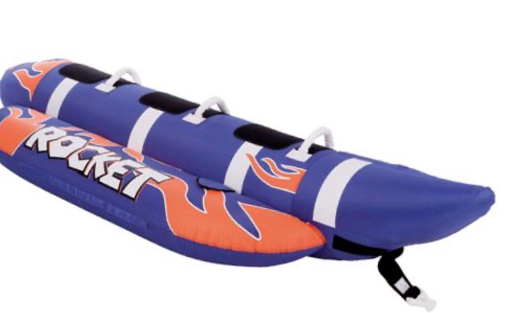 TALAMEX FUNTUBE ROCKET, 3 PERSOONS BANAAN NIEUW, Ophalen of Verzenden, Nieuw