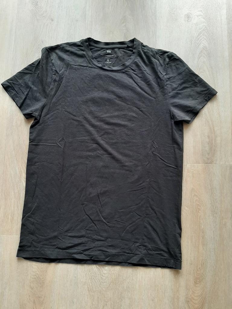 Zo goed als nieuw zwart shirt merk WE maat L, Maat 52/54 (L), Zwart, Nieuw, Ophalen of Verzenden