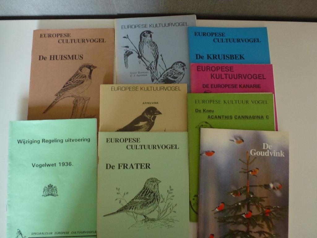 Vogel tijdschrift  jaar1988 - 2004 europese cultuur vogel, Boeken, Ophalen, Zo goed als nieuw, Vogels