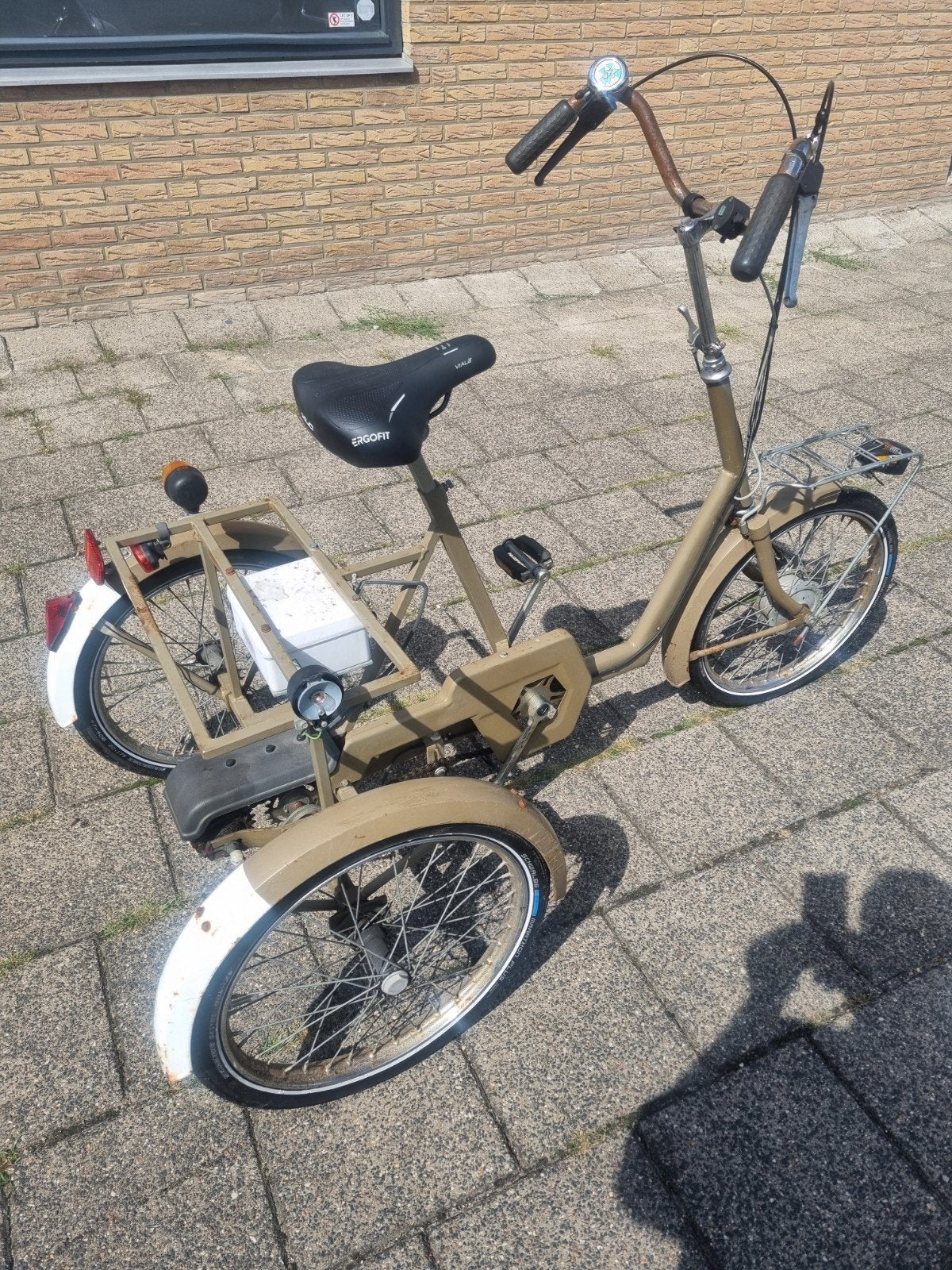 Inca Volwassen Driewielfiets - Lage Instap, Fietsen en Brommers, Fietsen | Driewielfietsen, Ophalen, Gebruikt, Trommelrem, Inca