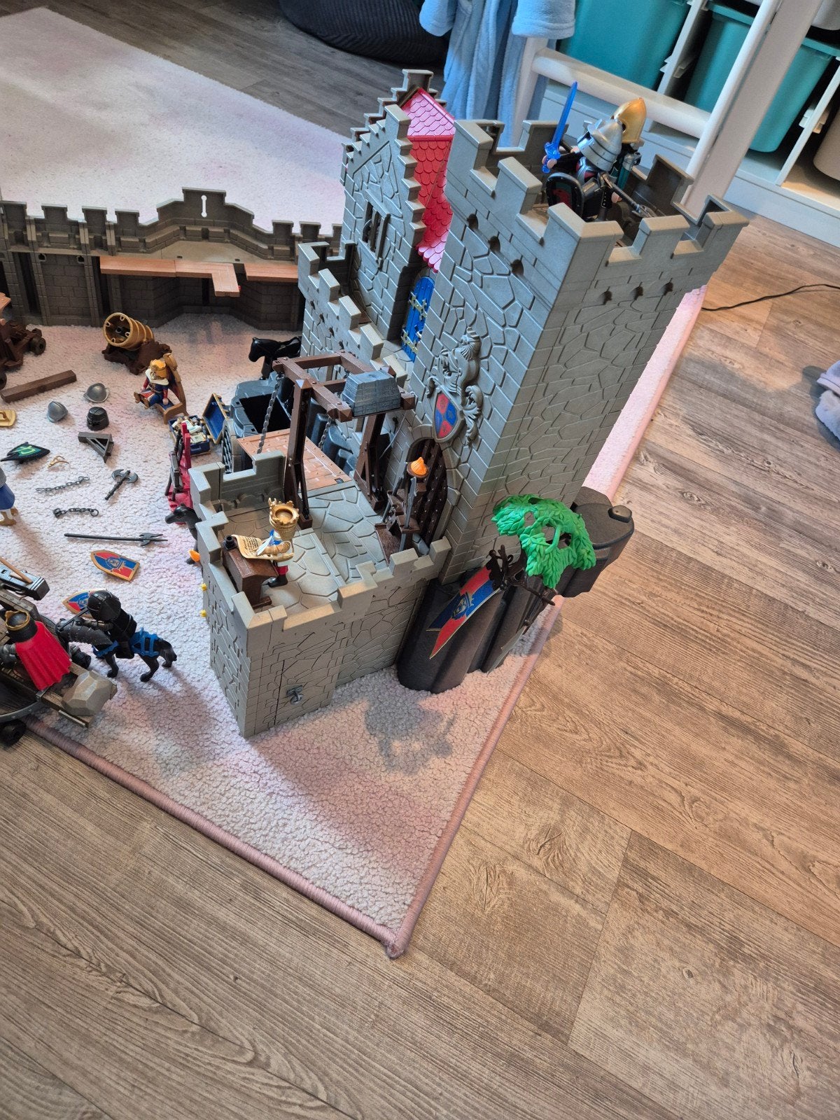 Playmobil Kasteel 6000 met ridders en accessoires, Kinderen en Baby's, Gebruikt, Complete set, Ophalen of Verzenden, Kasteel/Fort