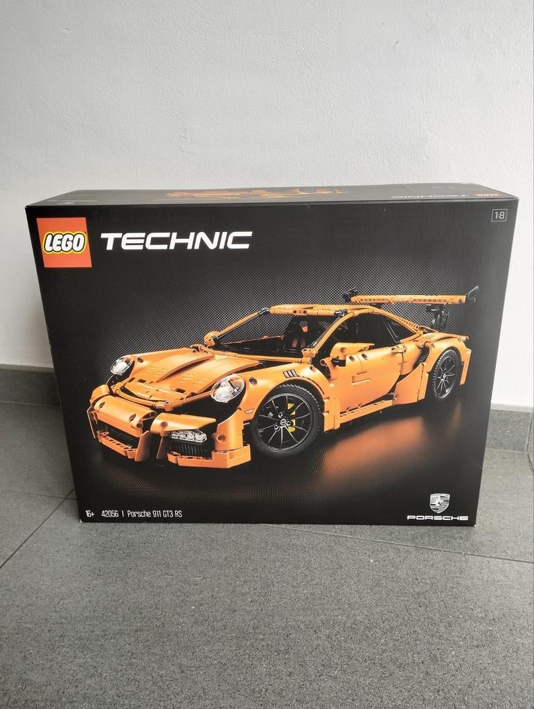 Lego Technic Porsche 911 GT3 RS (42056) met doos, Gebruikt, Ophalen of Verzenden, Technic, Complete set