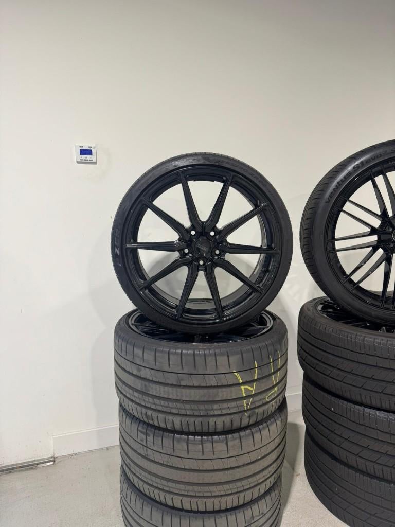 VOSSEN HF3 22 inch Porsche Panamera Velgen, Auto-onderdelen, Ophalen, Gebruikt, Velg(en), 285 mm