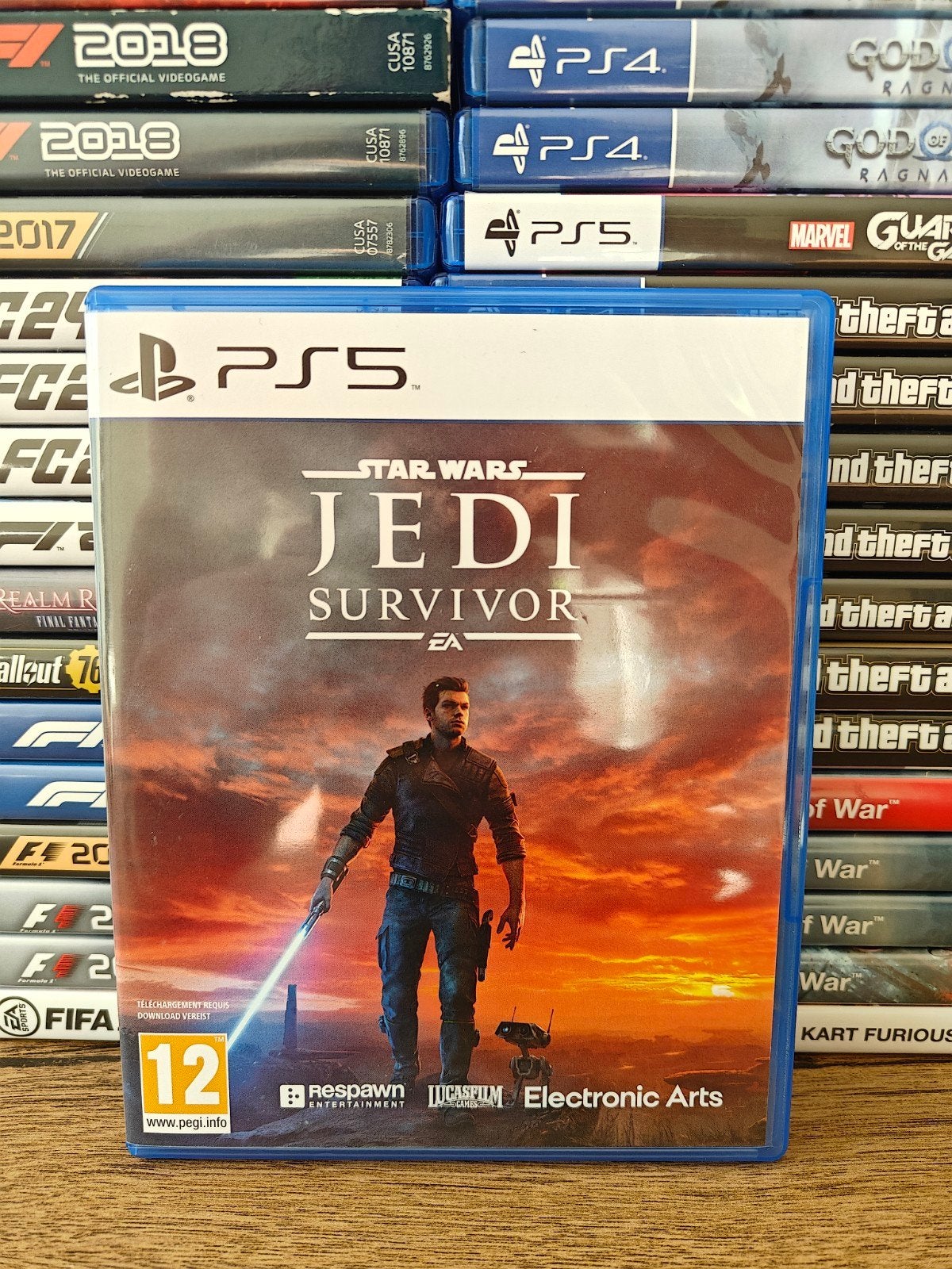 Star wars Jedi survivor playstation 5, Spelcomputers en Games, Games | Sony PlayStation 5, ., Ophalen of Verzenden, Zo goed als nieuw