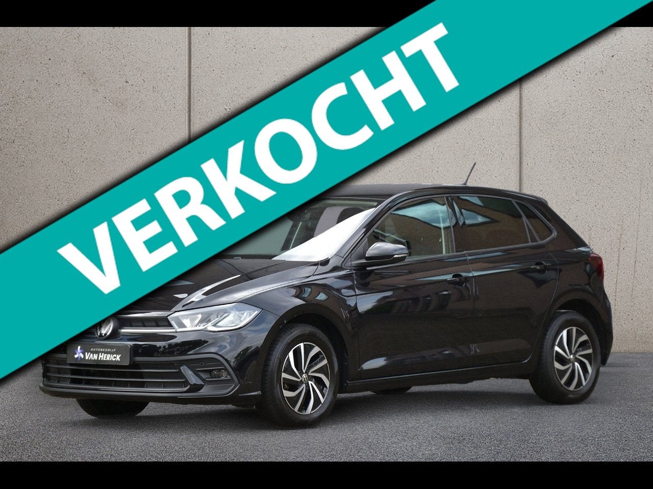 Volkswagen Polo 1.0 TSI Life 95PK | ACC | Carplay | Stoelver, Auto's, Volkswagen, Voorwielaandrijving, Stof, Gebruikt, Zwart
