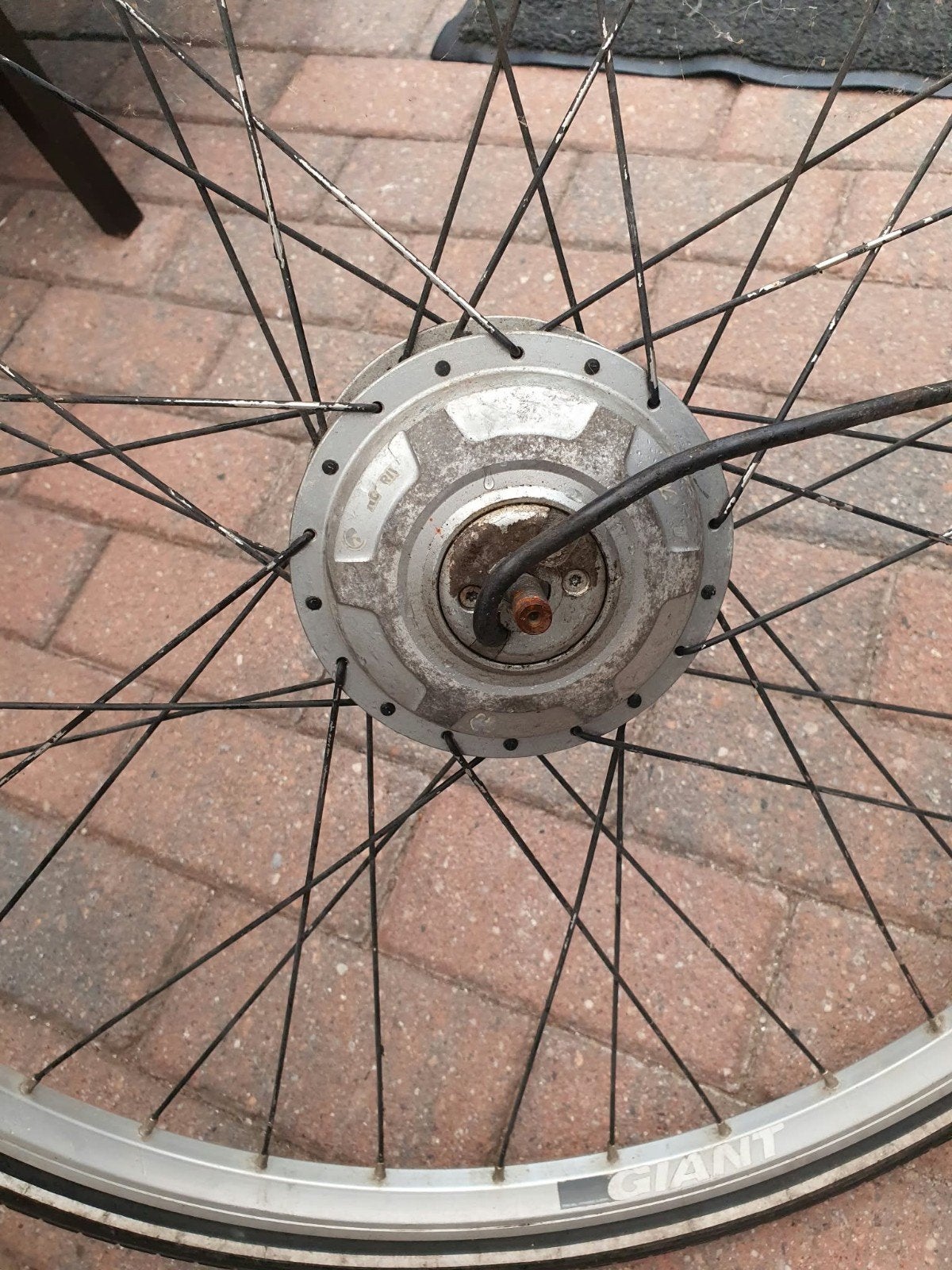 Giant ebike motor met band., Ophalen, Gebruikt, Giant