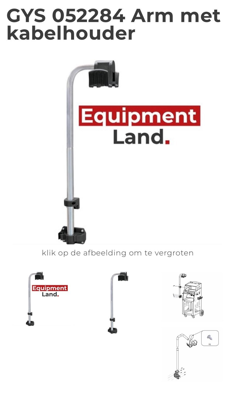 GYS Flash diagnose Kabel Houder werkplaats trolley 52284, 7903AZ, Nieuw, Ophalen of Verzenden, Mduinkerken@jaritechniek.nl