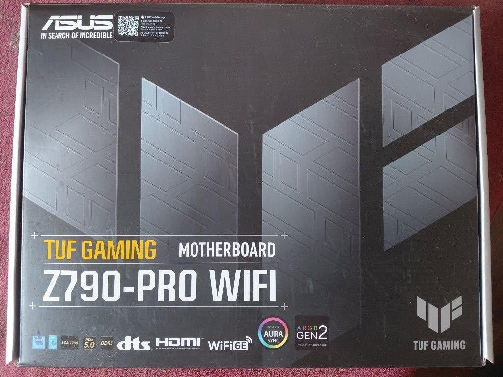 Asus TUF Z790 Pro Wifi Moederbord, Ophalen, LGA 1700, Gebruikt, ATX