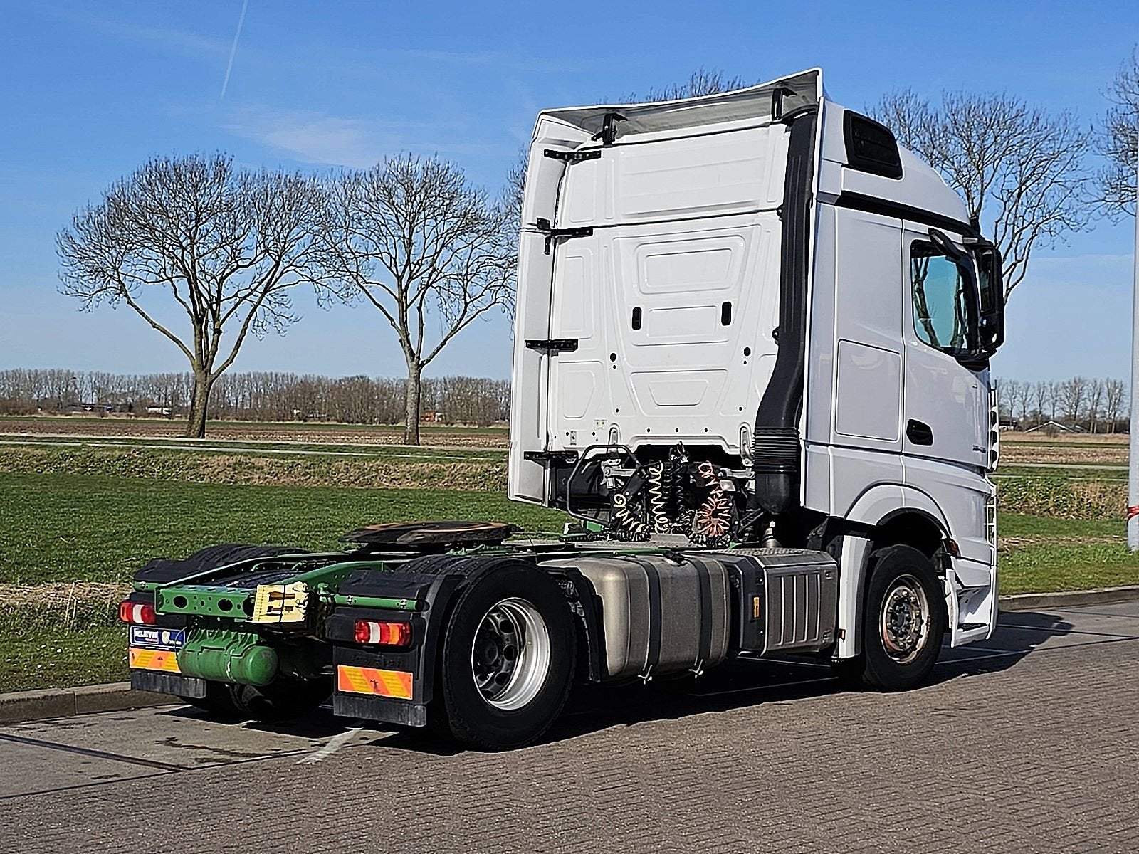 MERCEDES-BENZ ACTROS 1848 LS 2x tank retarder mp5, Euro 6, Wit, Bedrijf, Diesel