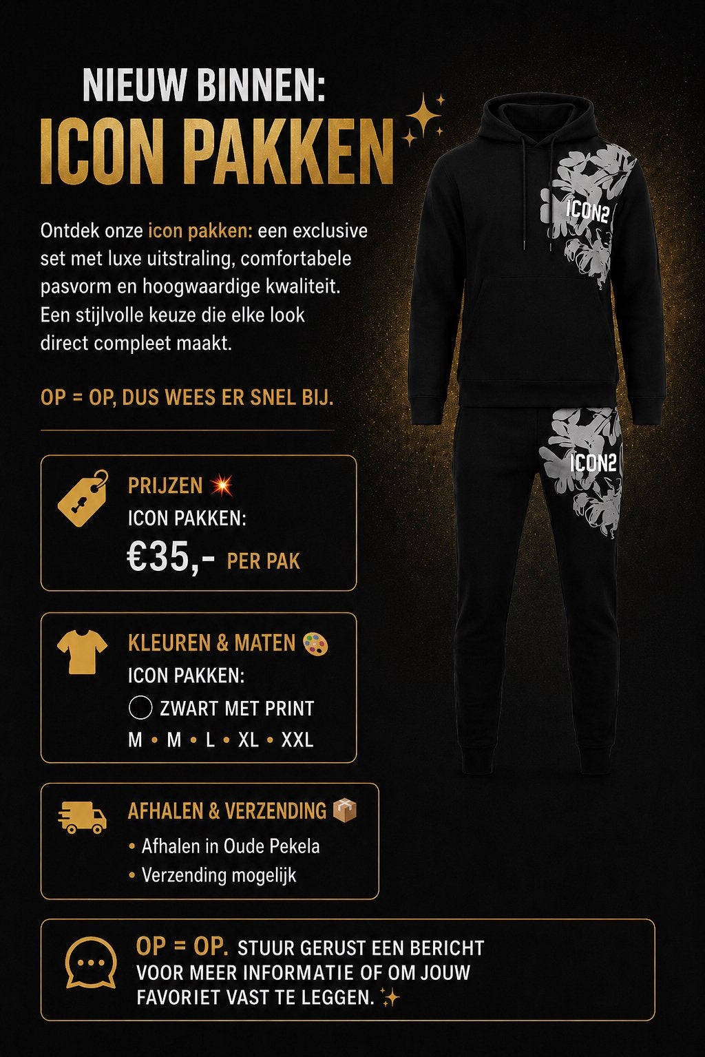 Icon pakken diverse maten, Ophalen of Verzenden, Nieuw, Overige maten