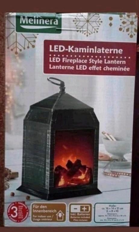 Sfeer openhaard lantaarn 31 cm hoog
16x14x31, Ophalen of Verzenden, Elektrisch, Overige soorten