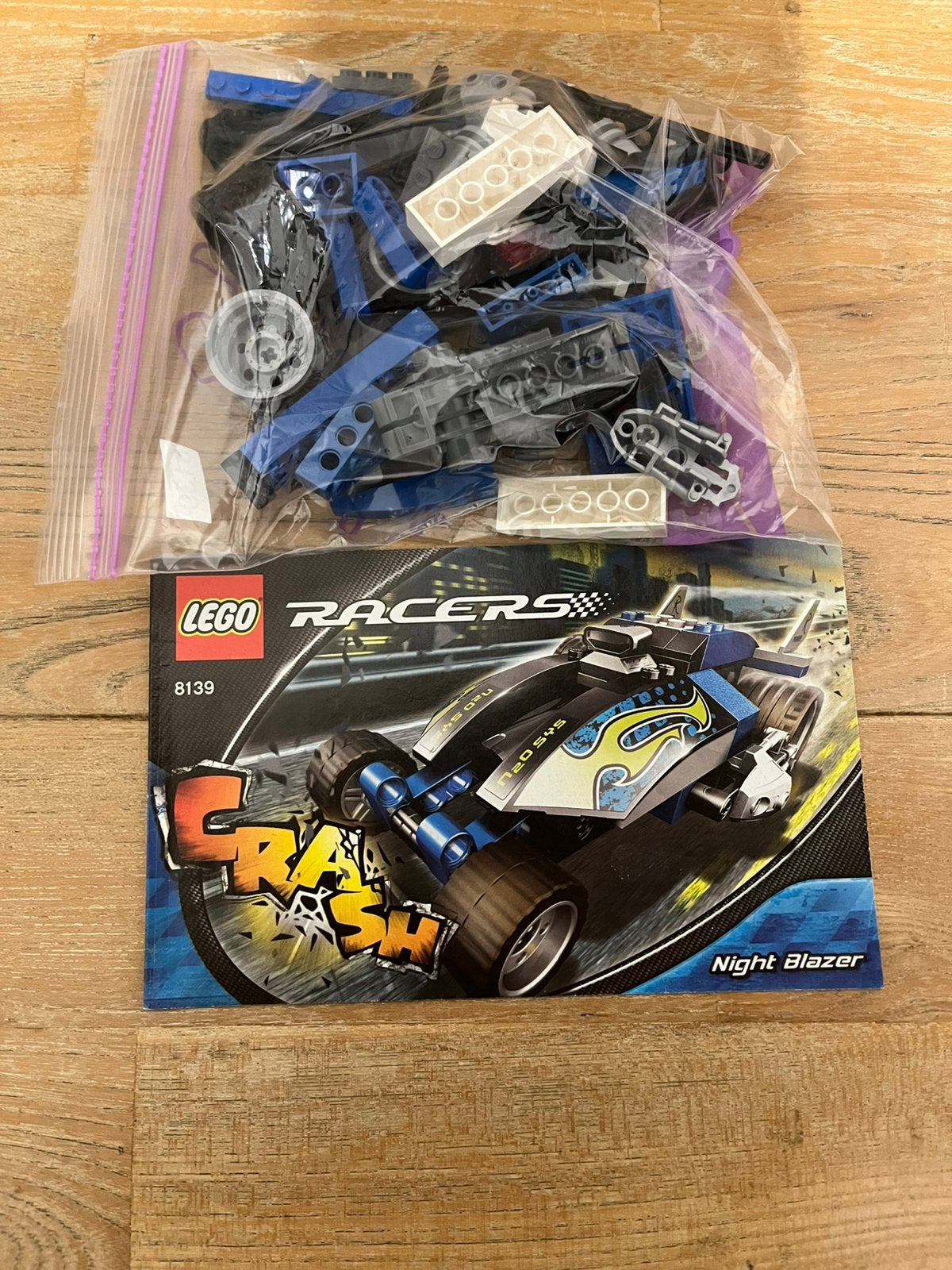 Lego 8139 Night Rider, Gebruikt, Lego, Compleet, Ophalen of Verzenden
