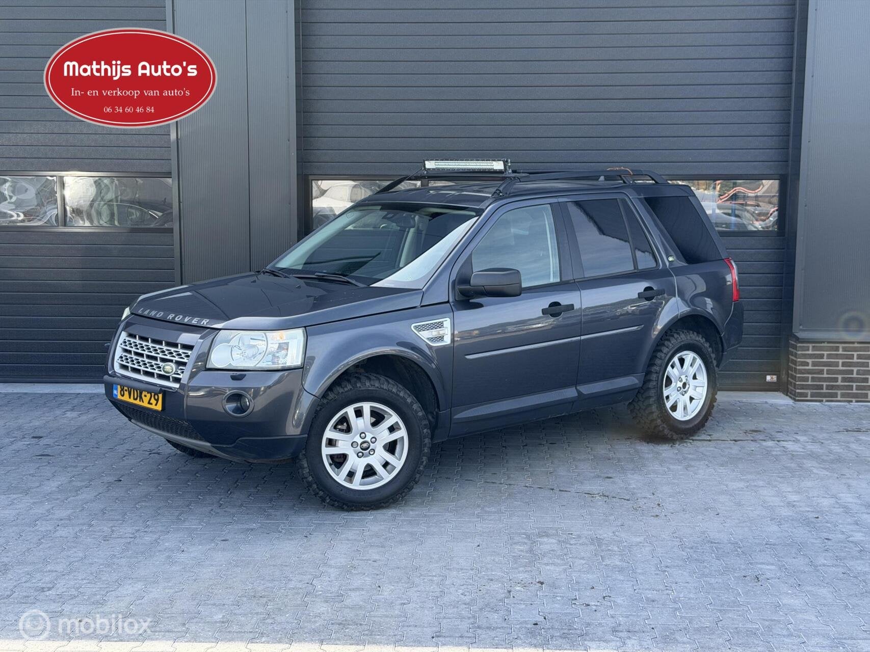 Land Rover Freelander 2.2 TD4e grijs kenteken! Youngtimer! A, Auto's, Land Rover, 4 cilinders, Origineel Nederlands, Bedrijf