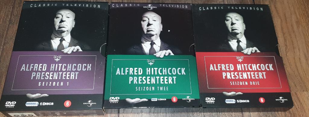 Alfred Hitchcock presenteert - seizoen 1 tm 3, 1960 tot 1980, Verzenden, Zo goed als nieuw, Vanaf 12 jaar
