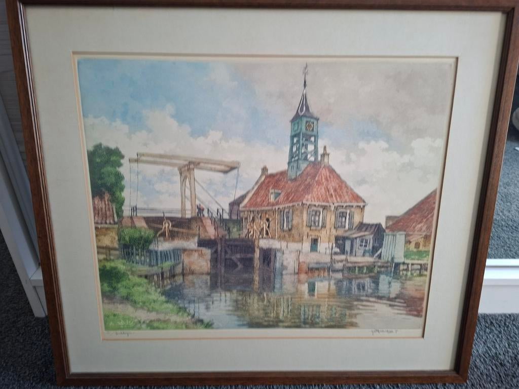 Hindeloopen kleurenets  van H.E. Roodenburg, Ophalen of Verzenden