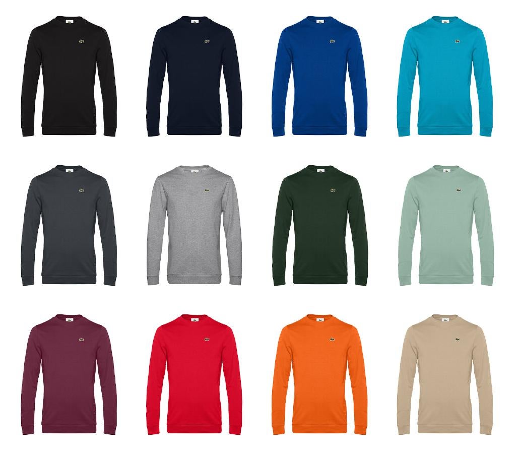 Lacoste Sweater Sweatshirt XS,S,M,L,XL,2XL,3XL,4XL,5XL Nieuw, Kleding | Heren, Truien en Vesten, Overige kleuren, Verzenden, Lacoste