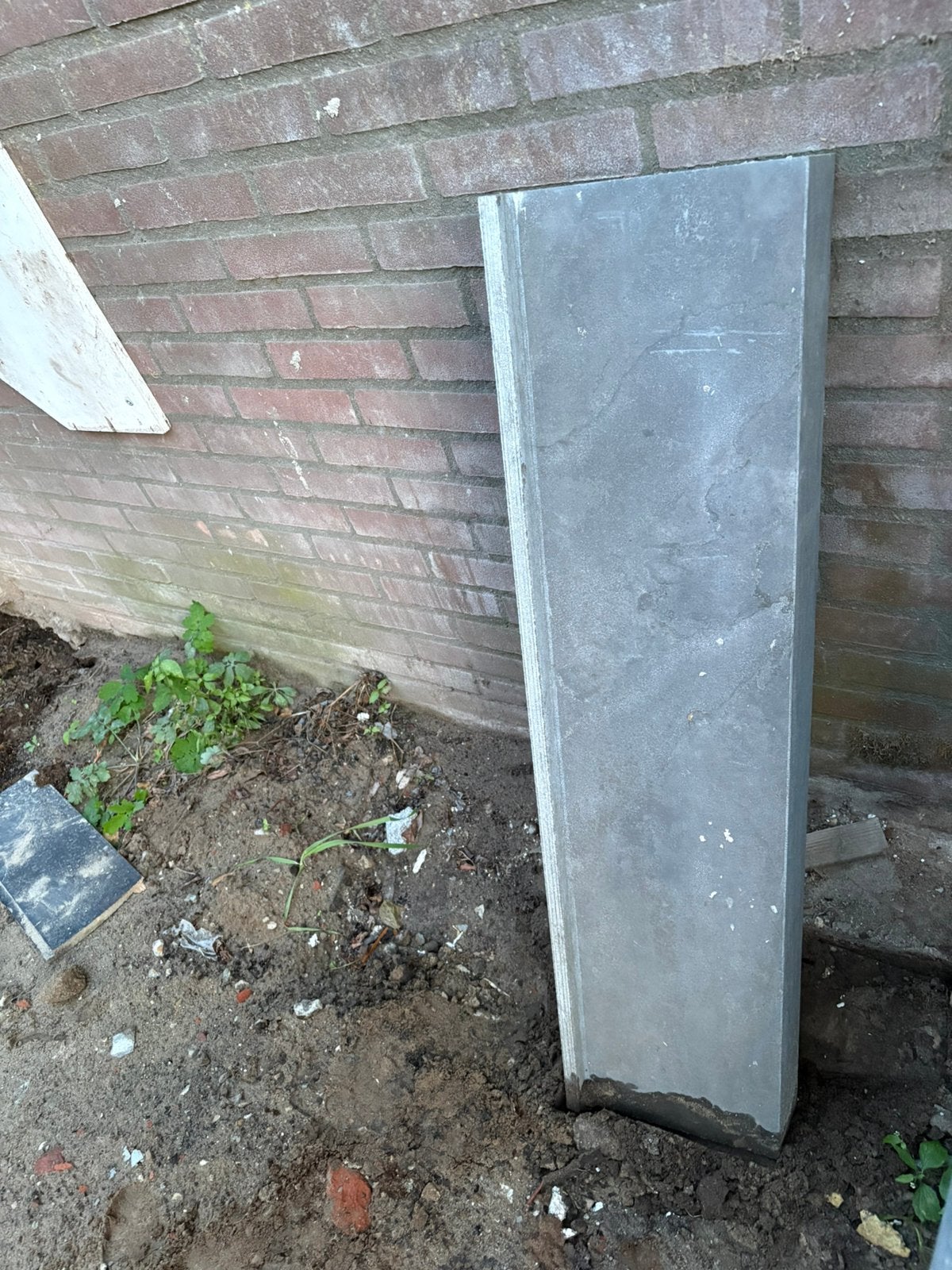 Hardsteen dorpel, Overige materialen, Overige typen, Zo goed als nieuw, Minder dan 75 cm
