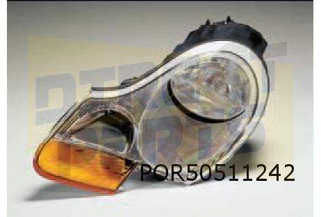 Porsche Boxster (-9/02) Koplamp Rechts (oranje knipperlicht), -, Verzenden, -, Porsche