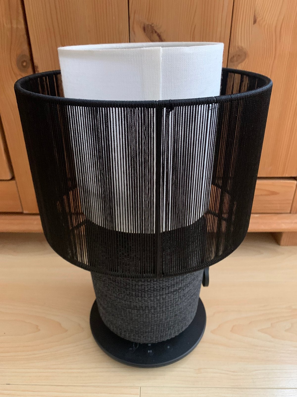 Sonos - IKEA Symfonisk speaker-lamp (zwart)., Stereo speakers, Zo goed als nieuw, Sonos, Minder dan 60 watt