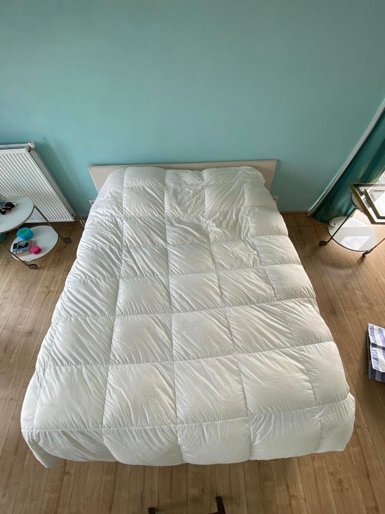 Sleep & Dream donsdekbed Morpheus Lits Jumeaux (1.800 euro), Gebruikt, Overige maten, Wit, Ophalen of Verzenden
