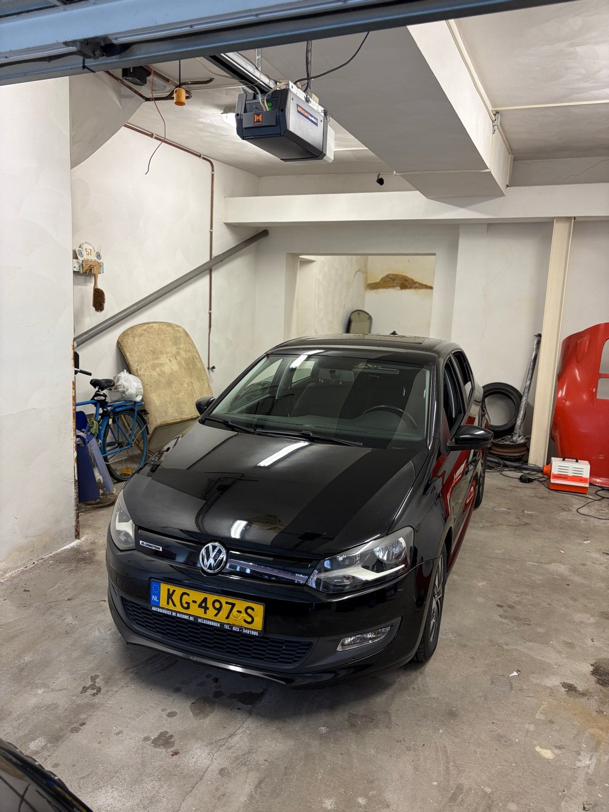 Volwagen polo, 2016, zwart, Auto's, Stof, Zwart, Particulier, Onderhoudsboekje