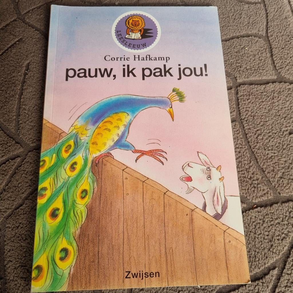 Pauw, ik pak jou! - Corrie Hafkamp (Leesleeuw) groep 3, Ophalen of Verzenden, Zo goed als nieuw, Corrie Hafkamp, Fictie algemeen