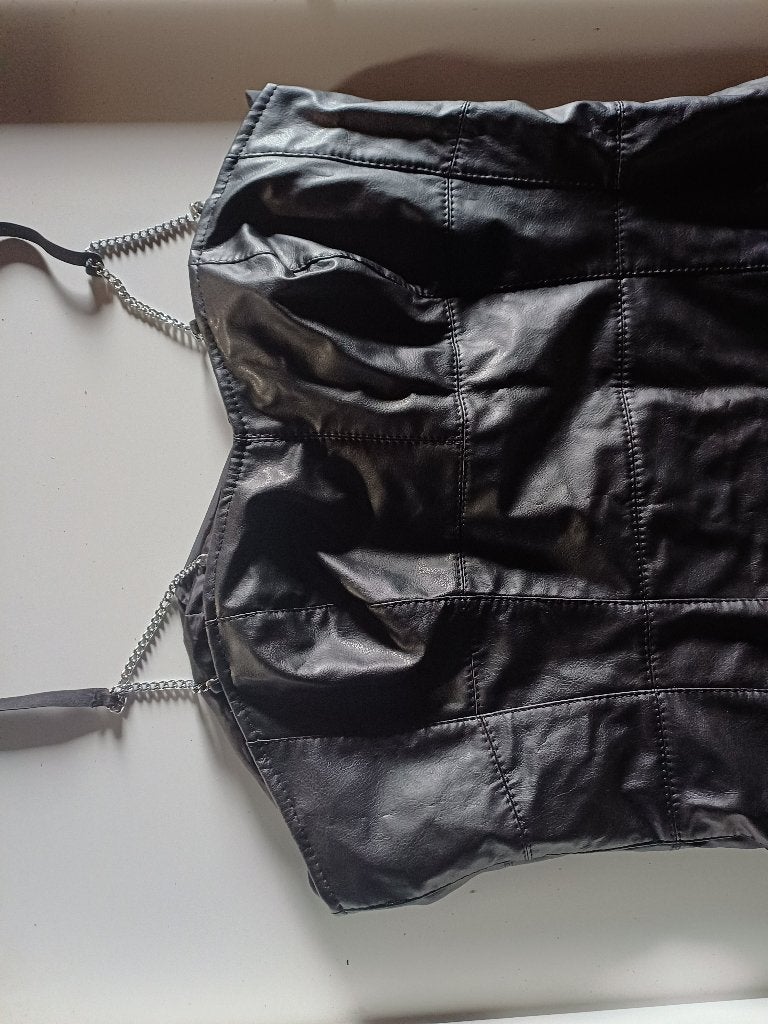 Bitch approved jurkje van PU-leer 4XL. Mag weg voor € 15, Soleil-Fashion, Verzenden, Zwart, Overige typen