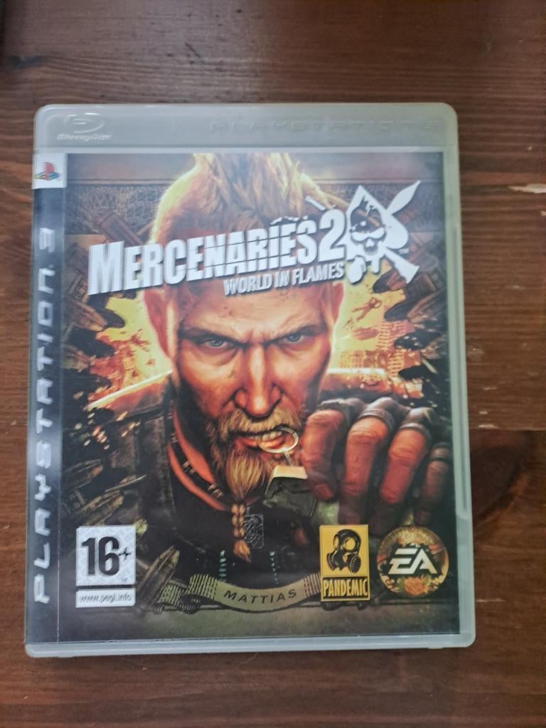 Playstation 3 ( mercenaries 2 world in flames ), 1 speler, Ophalen of Verzenden, Zo goed als nieuw, Vanaf 16 jaar