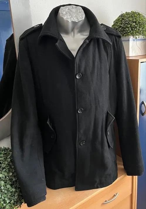 Jack & Jones winter jas maat XL, Ophalen of Verzenden, Zo goed als nieuw, Maat 56/58 (XL), Zwart