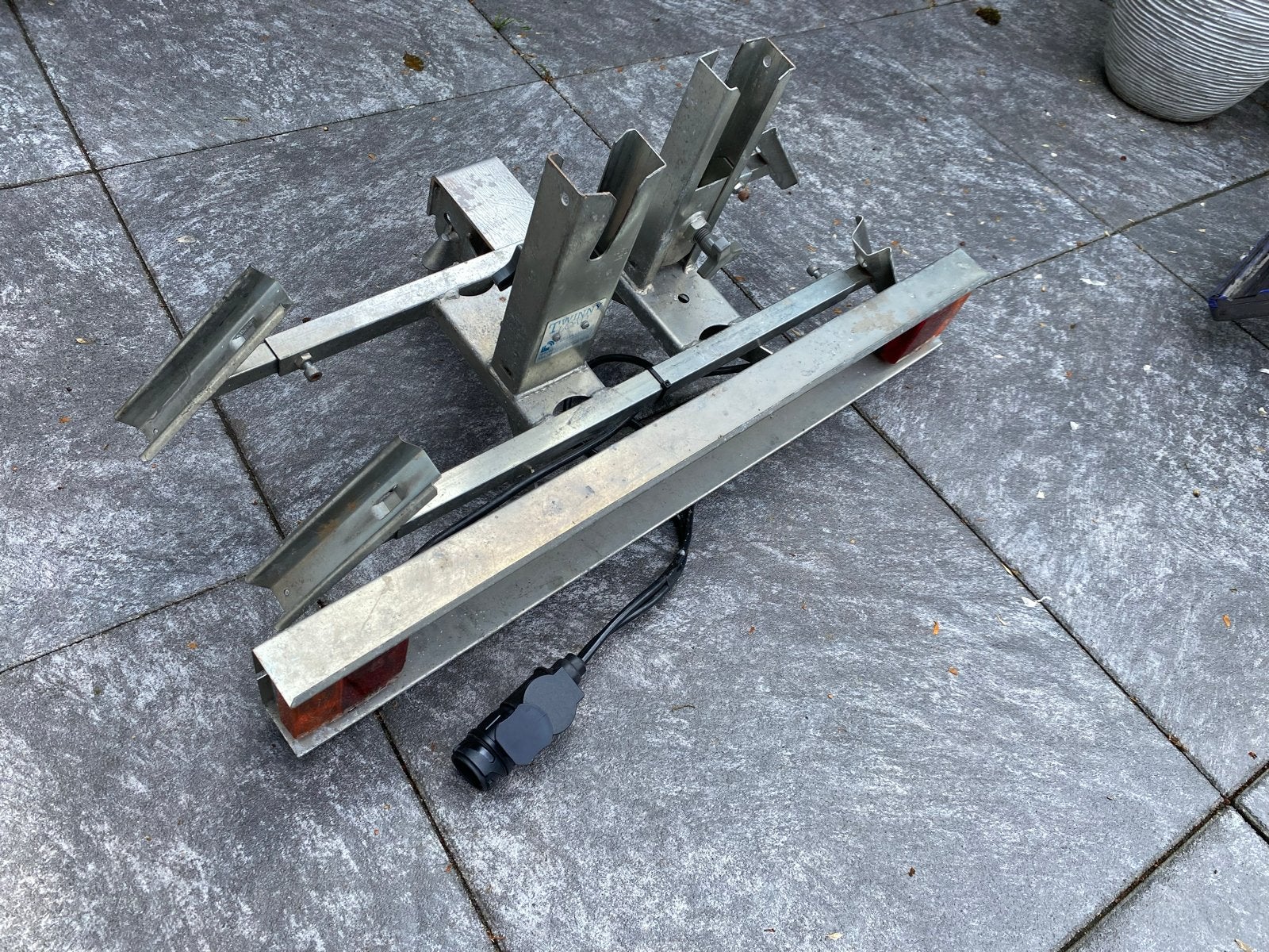Twinny Load fietsendrager voor 2 fietsen, inclusief trekhaak, Auto diversen, Fietsendragers, Ophalen of Verzenden, 2 fietsen, Gebruikt