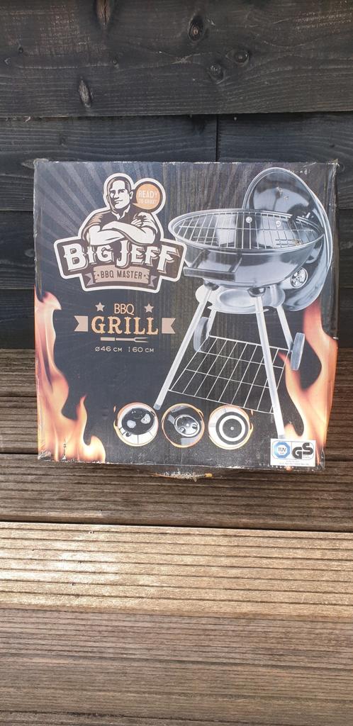 Big Jeff BBQ Master Houtskoolbarbecue - Ø46 cm, Ophalen, Nieuw, Big Jeff, Met accessoires
