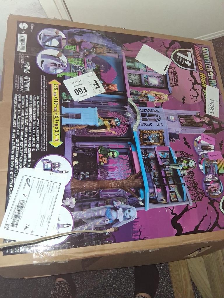 Monster High Haunted High School Speelset, Ophalen of Verzenden, Nieuw, Meisje