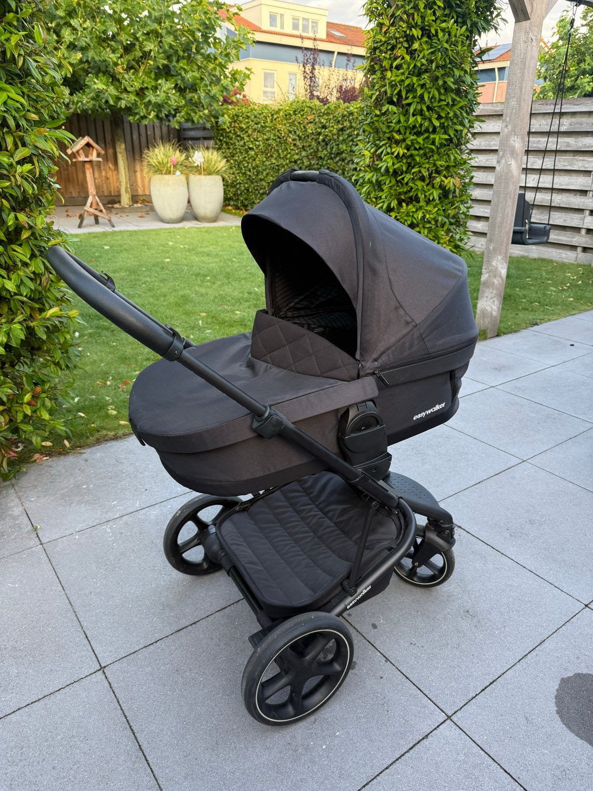 Easywalker Harvey 3 Premium 3-in-1 Jet Black kinderwagen, Ophalen, Zo goed als nieuw, Combiwagen, Overige merken