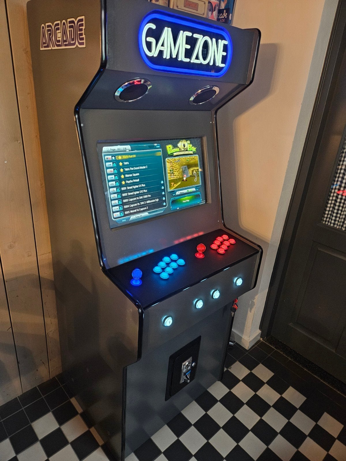 Arcadekast - 2 players 5171 games, Ophalen, Zo goed als nieuw, Met sleutels