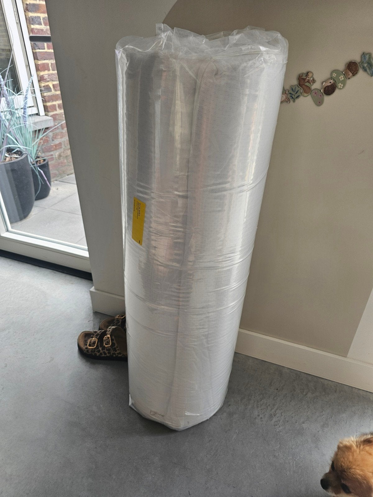 Topmatras 200x210 cm, 4 cm dik, 210 cm, Ophalen of Verzenden, Overige maten, Matras